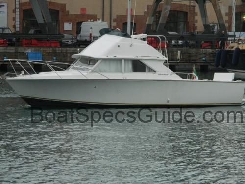 Bertram 28 Open fiche technique et avis